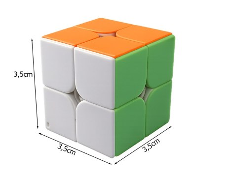 Oryginalna kostka rubika brelok edukacyjna cube logiczna zręcznościowa 2x2