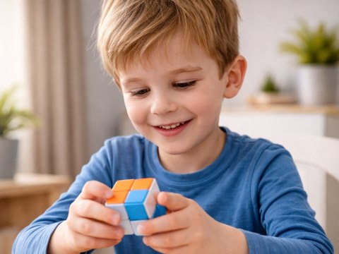 Oryginalna kostka rubika brelok edukacyjna cube logiczna zręcznościowa 2x2