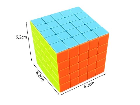 Oryginalna kostka rubika edukacyjna speed cube logiczna zręcznościowa 5x5