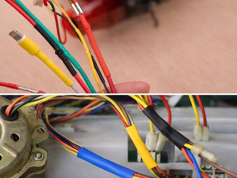 Rurki termokurczliwe do izolacji przewodów opaski koszulki zestaw 348 kolor