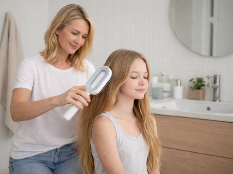 SZCZOTKA DO WŁOSÓW DO ROZCZESYWANIA PODRÓŻNA ANTYSTATYCZNA WYGŁADZAJĄCA