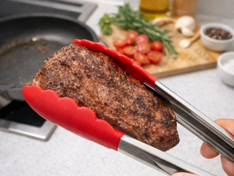 Szczypce kuchenne do grila smażenia mięsa nakładania sałatek grillowe 30cm