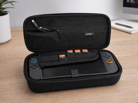 Etui na nintendo switch 2 konsolę futerał ochronny torba z uchwytem czarne