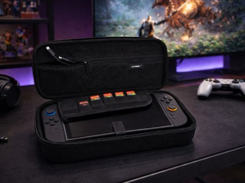 Etui na nintendo switch 2 konsolę futerał ochronny torba z uchwytem czarne