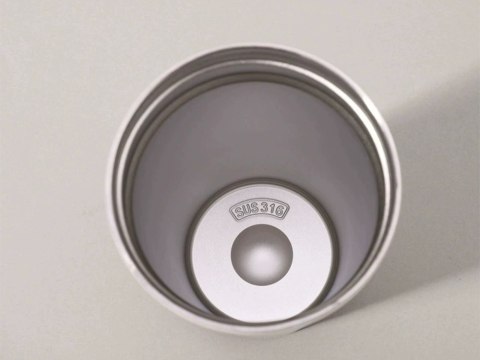 Kubek termiczny 530ml słomka z uchwytem stalowy termos na zimne i gorące