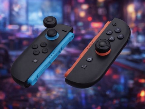 Nakładki gumki do konsoli joy-con nintendo switch 2 analogi ochrona 6 sztuk