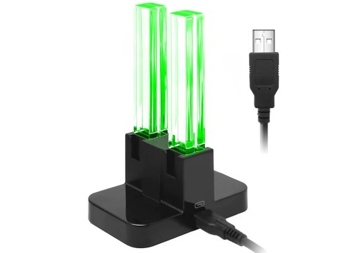 Stacja ładująca ładowarka do 4x joy-con nintendo switch podświetlenie led