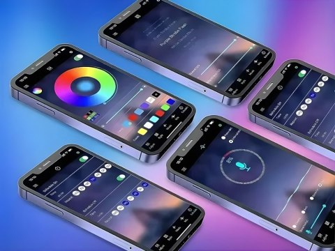 Taśma led rgb wodoodporna 5m bluetooth pasek sterowanie aplikacją pilot