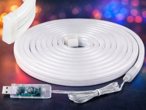 Taśma neon led 10m rgb bluetooth aplikacja pilot wodoodporna elastyczna
