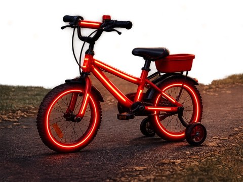 Taśma odblaskowa odblask na rower motor samochód naklejka samoprzylepna 8m