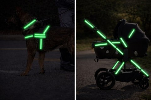 Taśma odblaskowa odblask na rower motor samochód naklejka samoprzylepna 8m