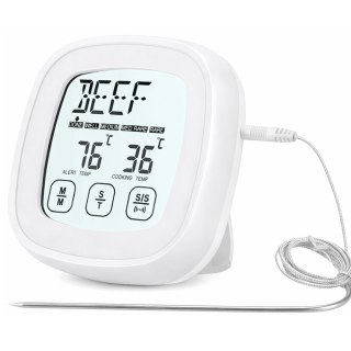 Termometr do mięsa mięs z sondą kuchenny dotykowy cyfrowy do smażenia lcd
