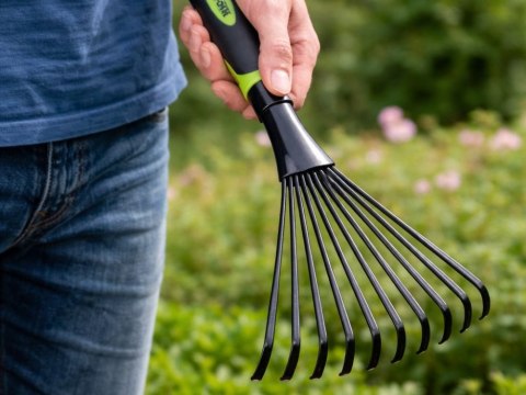 Grabie ogrodowe wachlarzowe do kwiatów spulchniania ziemi grządek DIVODV