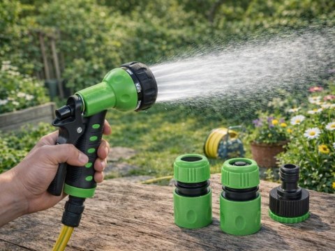 Pistolet do węża ogrodowego zraszacz ogrodowy regulowany 7 trybów DIVODV