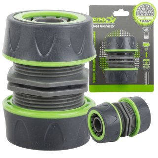 Reparator do węża ogrodowego 3/4 złączka skręcana szczelna łącznik DIVODV