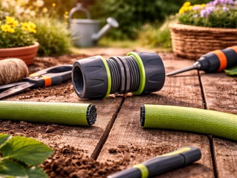Reparator do węża ogrodowego 3/4 złączka skręcana szczelna łącznik DIVODV