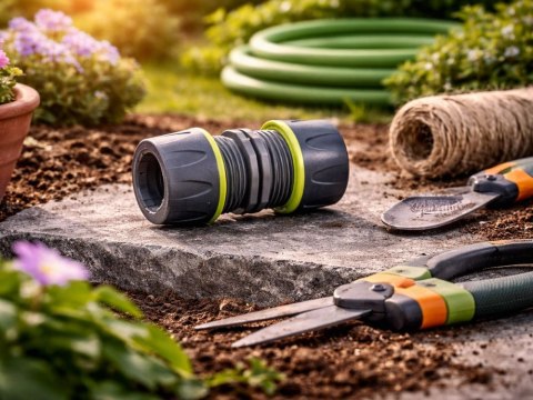 Reparator do węża ogrodowego 3/4 złączka skręcana szczelna łącznik DIVODV