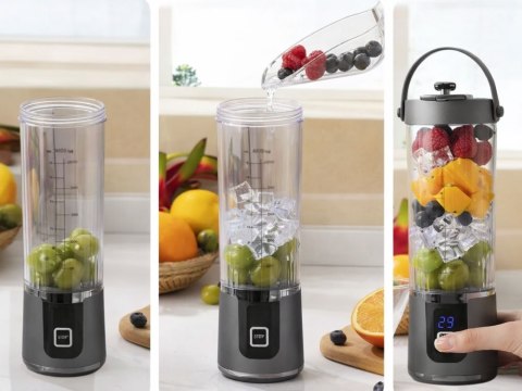 Blender kubek usb przenośny mikser do smoothie koktajli led 500ml