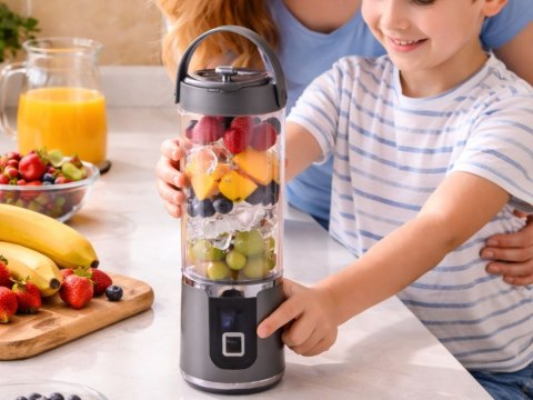 Blender kubek usb przenośny mikser do smoothie koktajli led 500ml