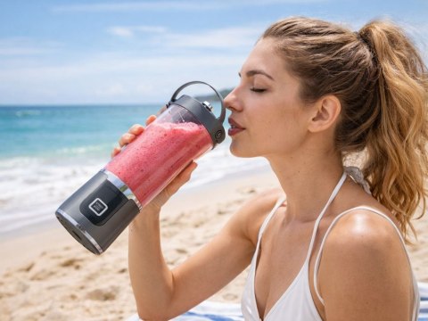 Blender kubek usb przenośny mikser do smoothie koktajli led 500ml