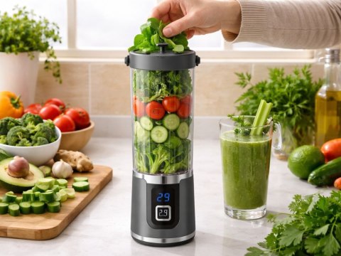 Blender kubek usb przenośny mikser do smoothie koktajli led 500ml