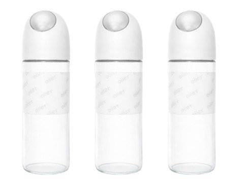 Butelka dozownik na oliwę szklany grawitacyjny do oleju octu wina 510 ml