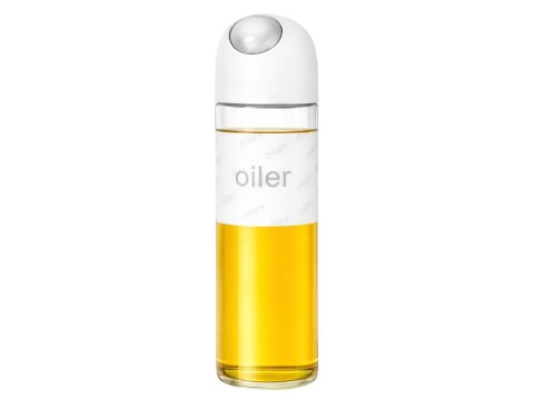 Butelka dozownik na oliwę szklany grawitacyjny do oleju octu wina 510 ml