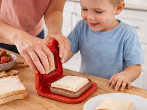 Foremka do kanapek tostów wykrawacz forma zgrzewarka do chleba dla dzieci