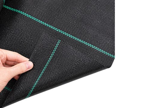 Gruba agrowłóknina agrotkanina 70g 1x30m antchwastowa agrotkanina czarna