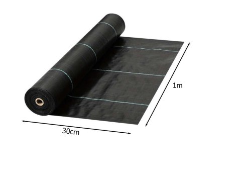 Gruba agrowłóknina agrotkanina 70g 1x30m antchwastowa agrotkanina czarna