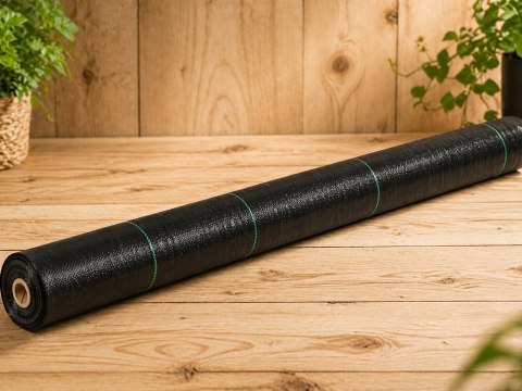 Gruba agrowłóknina agrotkanina 70g 1x30m antchwastowa agrotkanina czarna