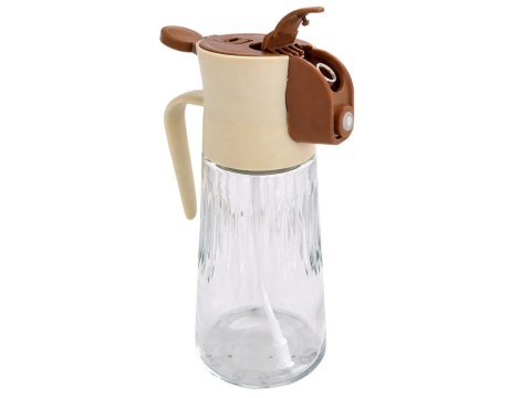 Spryskiwacz do oliwy oleju octu 2w1 dozownik w spreyu szklany 380ml