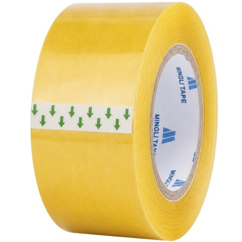 Taśma pakowa klejąca przezroczysta 46mm 120m bezbarwna samoprzylepna paczka