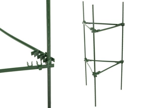 Tyczka podpora do roślin trójkątna 60 cm stabilna ogród działka DIVODV
