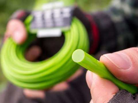 Żyłka do podkaszarki 15m 2,4mm mocna wytrzymała tnąca do kosy spalinowej