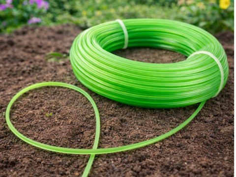 Żyłka do podkaszarki 15m 2,4mm mocna wytrzymała tnąca do kosy spalinowej