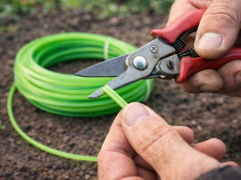 Żyłka do podkaszarki 15m 2,4mm mocna wytrzymała tnąca do kosy spalinowej
