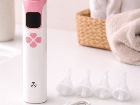 Aspirator do nosa dla dzieci odciągacz katar elektryczny usb 4 końcówki