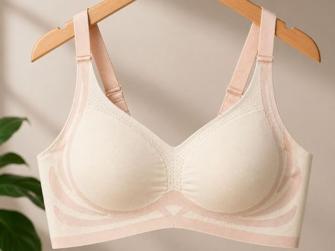 Biustonosz sportowy damski push up modelujący bezszwowy wkładki rozmiar xl