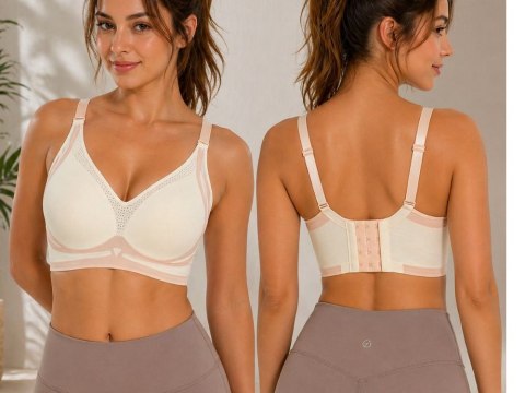 Biustonosz sportowy damski push up modelujący bezszwowy wkładki rozmiar xl