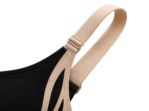 Biustonosz sportowy damski push up modelujący bezszwowy wkładki rozmiar l