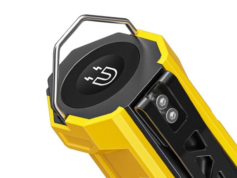 Lampa warsztatowa latar led cob akumulatorowa z magnesem hak mocna