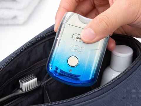 Mini golarka usb trymer maszynka kieszonkowa do brody twarzy dla mężczyzn