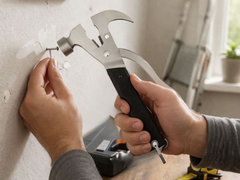 Młotek wielofunkcyjny 18w1 multitool narzędzie survival młotek piła obcęgi