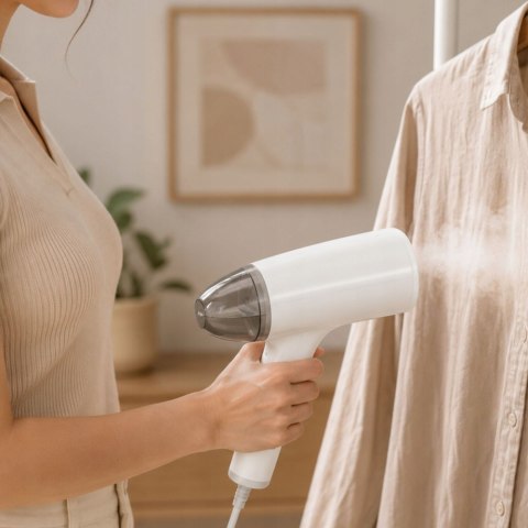 Parownica do ubrań żelazko parowe ręczne steamer parowy 1500w składana