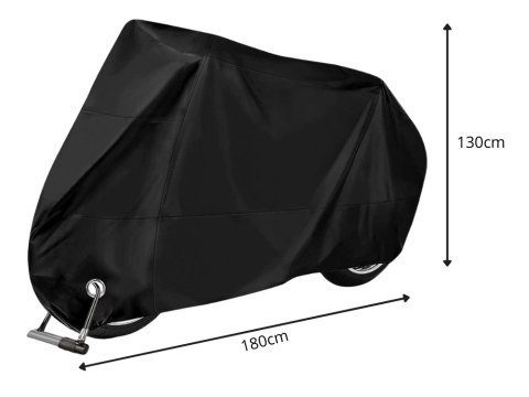 Pokrowiec na rower motor wodoodporny 180x130 z klamrą ściągacz osłona uv
