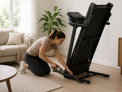 Bieżnia elektryczna treningowa fitness domowa bluetooth 12 km/h 120 kg