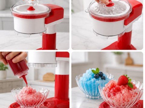 Maszyna do slushy lodów granity sorbetów koktajli drinków ice slush deserów