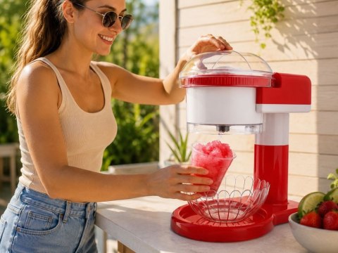 Maszyna do slushy lodów granity sorbetów koktajli drinków ice slush deserów
