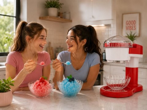 Maszyna do slushy lodów granity sorbetów koktajli drinków ice slush deserów